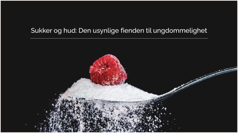 Sukker og hud hudpleie moss
